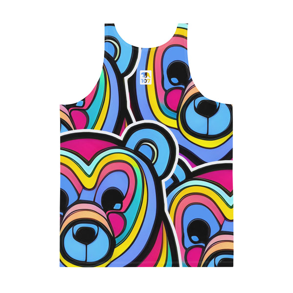 Gay Pride Bear Tank Top