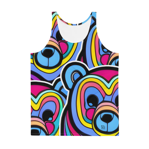 Gay Pride Bear Tank Top