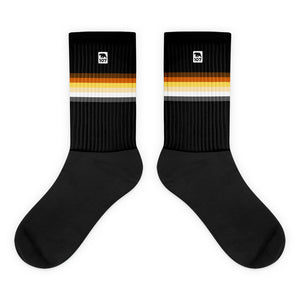 Gay Bear Pride Black Socks