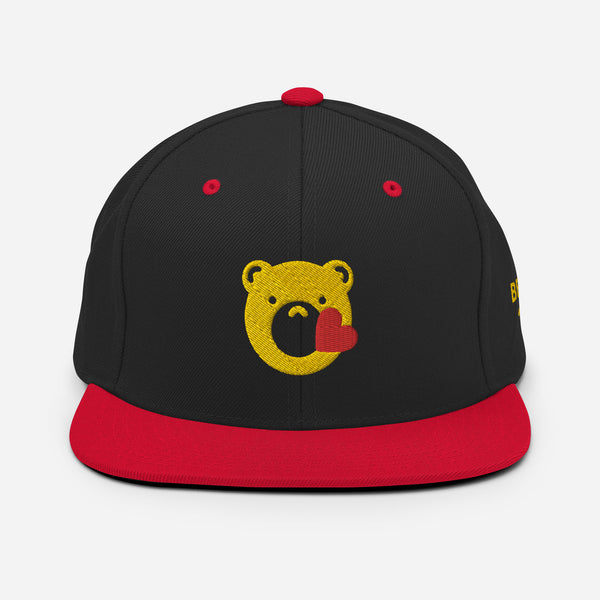 Gay Bear Pride Kiss Snapback Hat