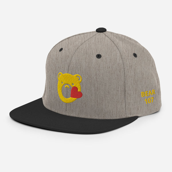 Gay Bear Pride Kiss Snapback Hat