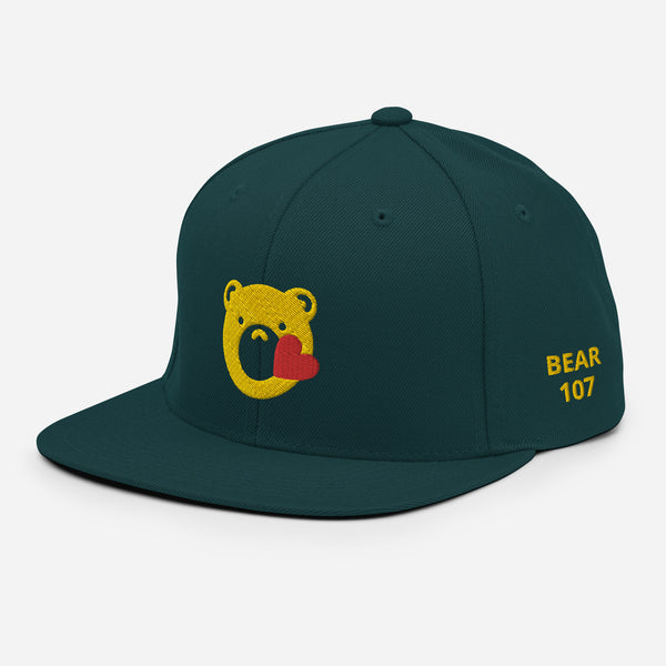 Gay Bear Pride Kiss Snapback Hat