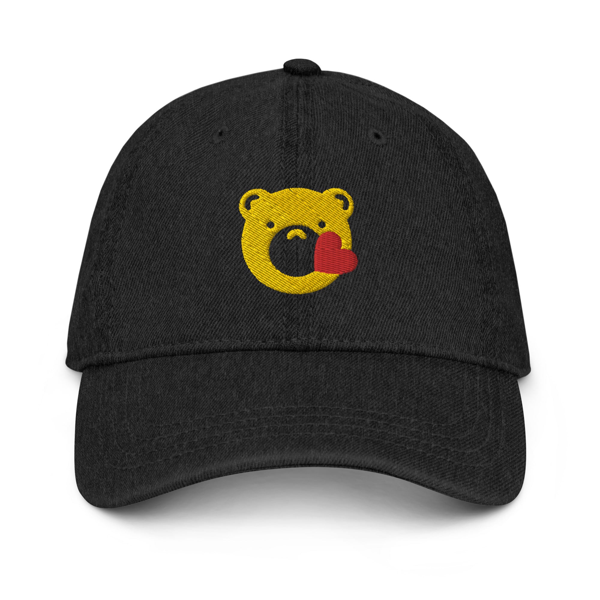 Gay Bear Pride Kiss Denim Hat