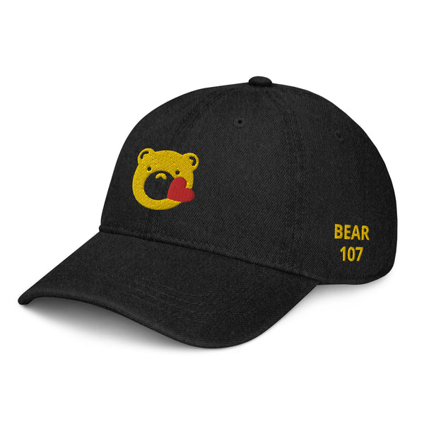 Gay Bear Pride Kiss Denim Hat