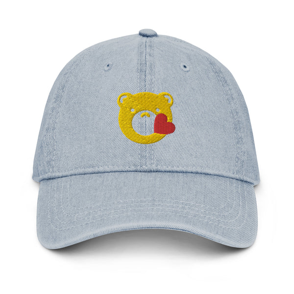 Gay Bear Pride Kiss Denim Hat