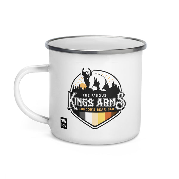 Official Kings Arms London Enamel Mug