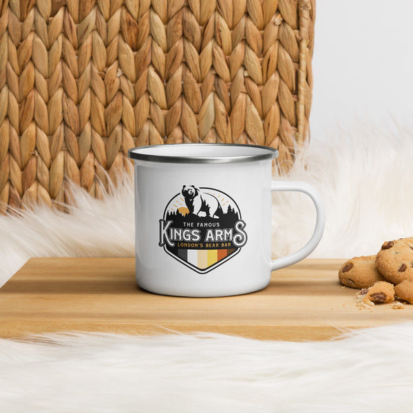 Official Kings Arms London Enamel Mug