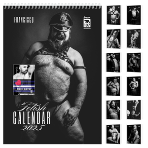 Gay Pride Fetish 2025 wall Calendar