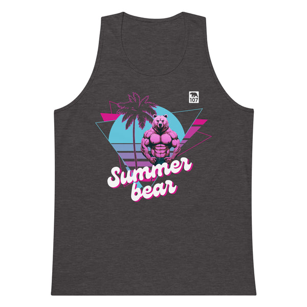 Gay Pride Summer Bear tank top