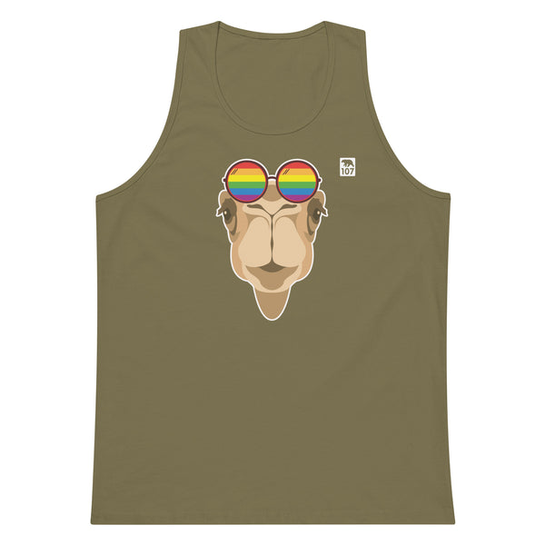 Gay Pride Rainbow Camel tank top