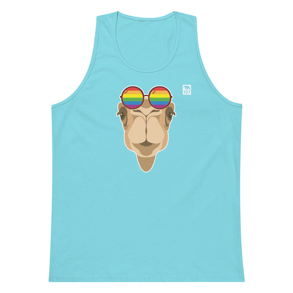 Gay Pride Rainbow Camel tank top