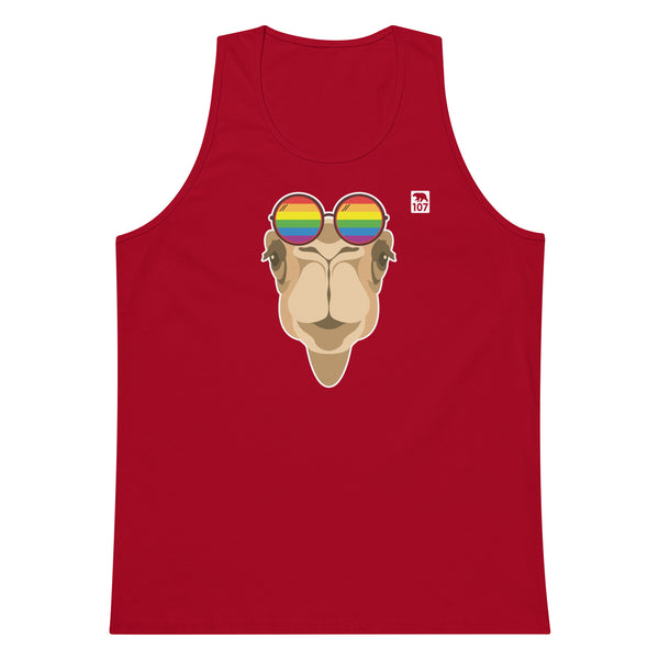 Gay Pride Rainbow Camel tank top