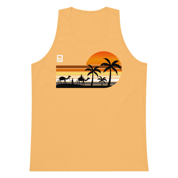 Gay Pride Bear Flag Exotic Trip tank top