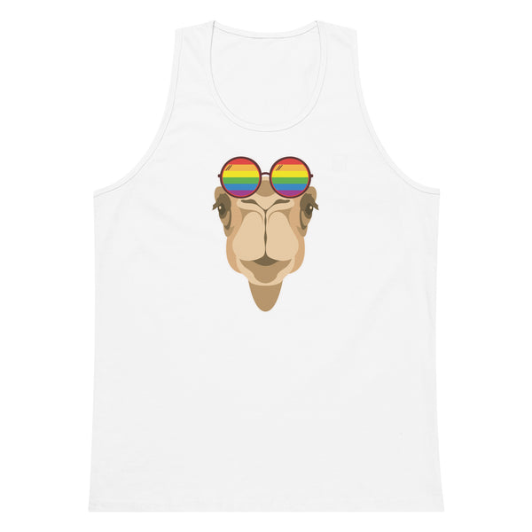 Gay Pride Rainbow Camel tank top