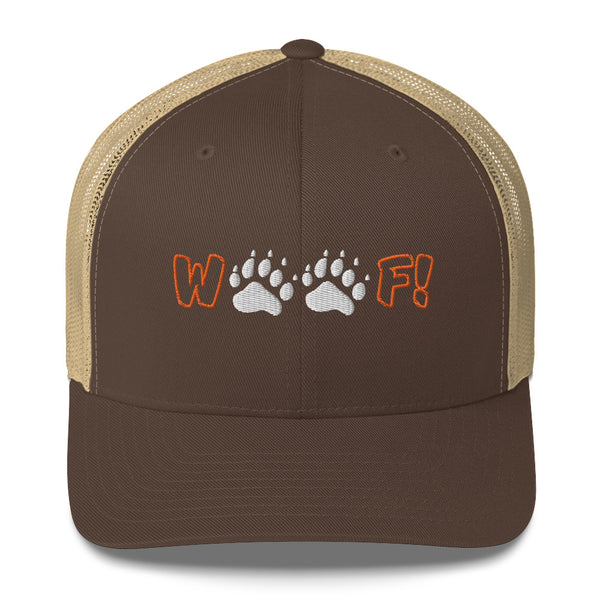 Gay Bear Pride Woof Trucker Cap