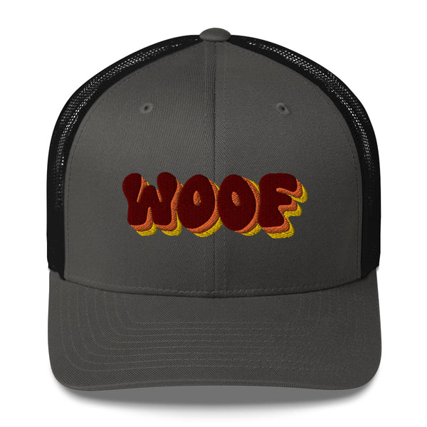 Bear Pride three colours embroidery Woof Trucker Cap