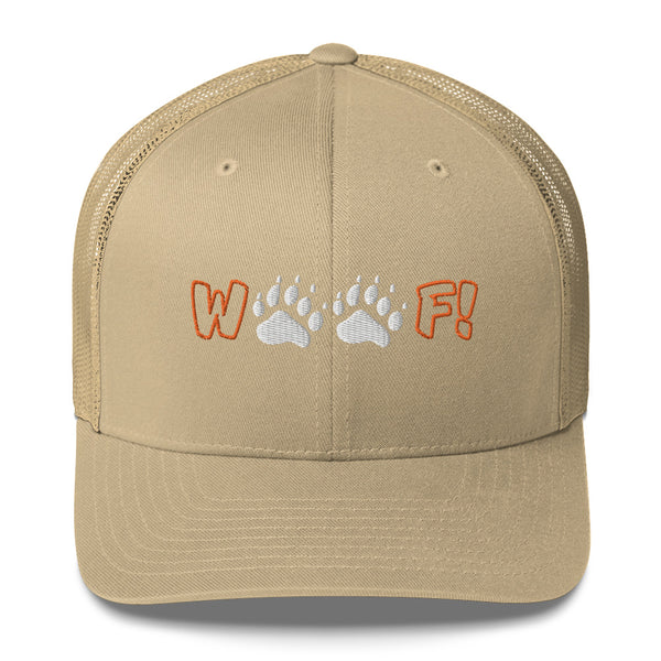 Gay Bear Pride Woof Trucker Cap