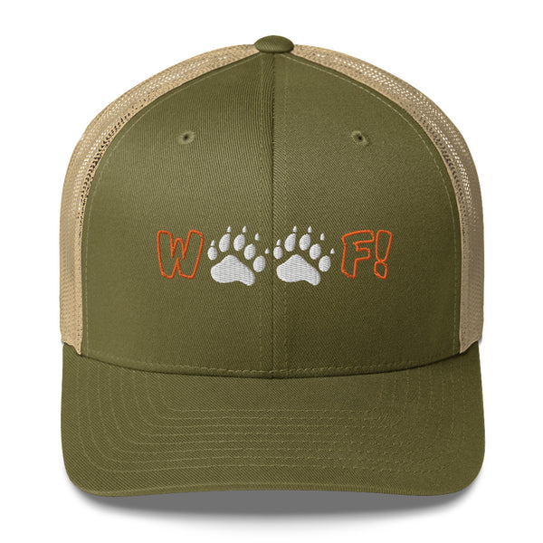 Gay Bear Pride Woof Trucker Cap