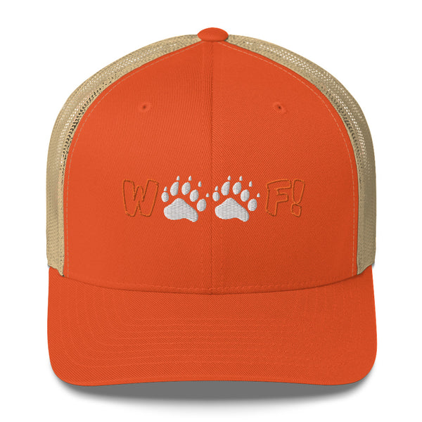 Gay Bear Pride Woof Trucker Cap