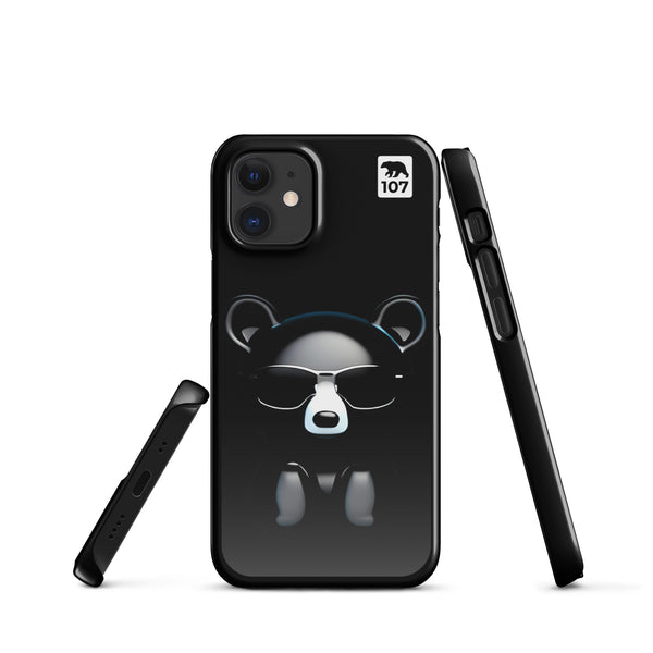 Gay Pride Black Bear Snap case for iPhone®