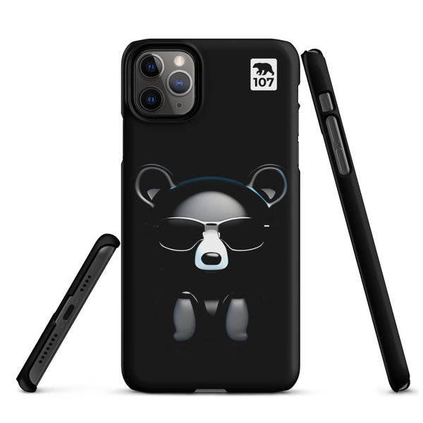 Gay Pride Black Bear Snap case for iPhone®