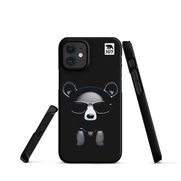 Gay Pride Black Bear Snap case for iPhone®