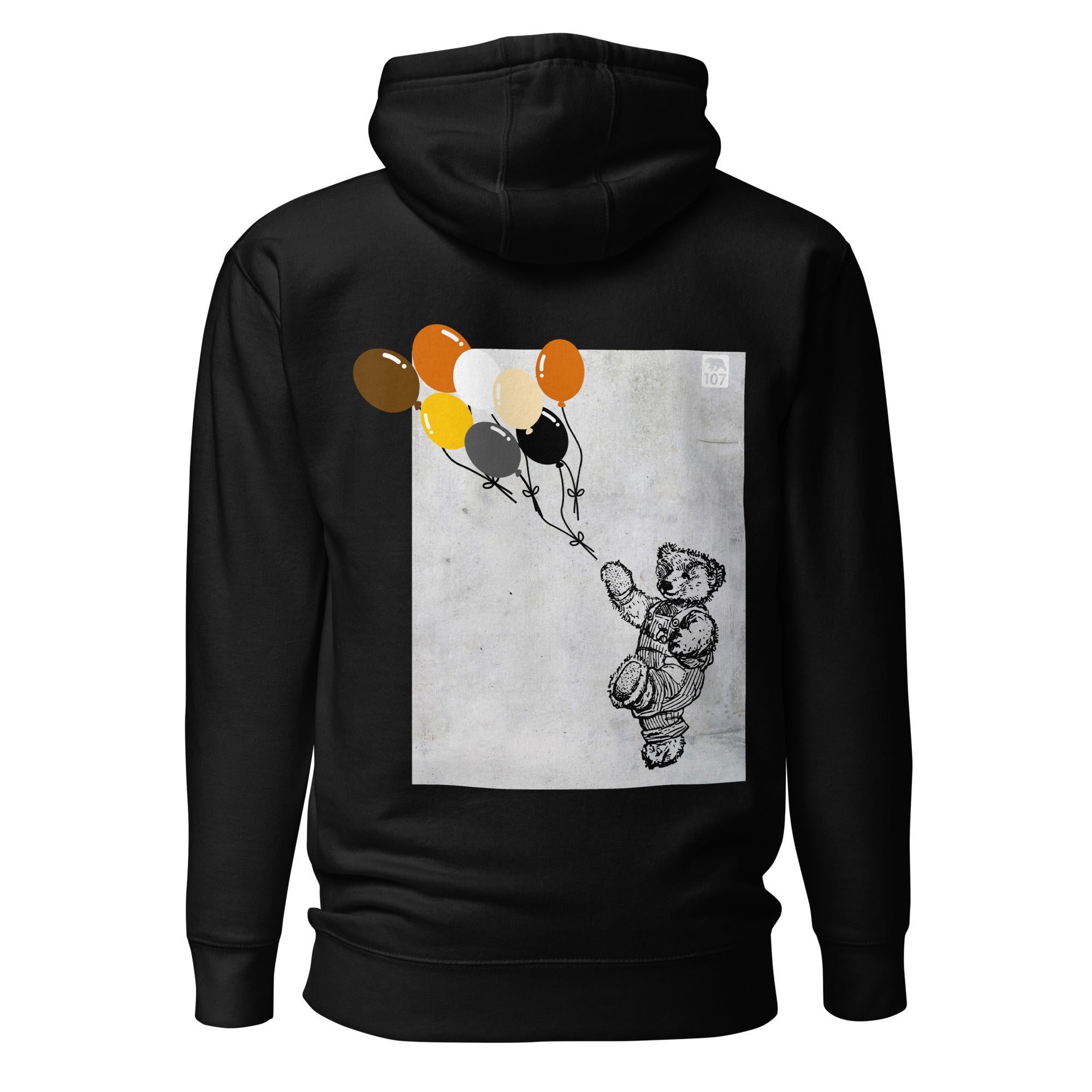 Gay Bear Pride Balloons Hoodie