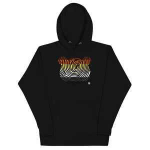 Gay Pride Finger Print Head Hoodie