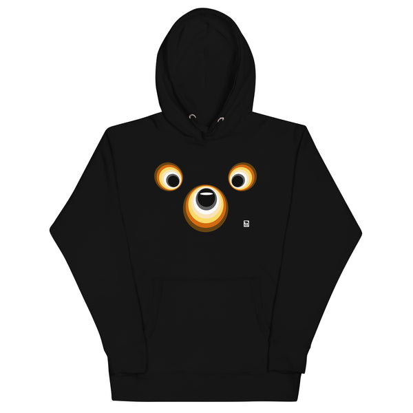 Gay Bear Pride Face Hoodie