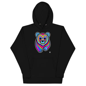 Gay Bear Pride Psychedelic Hoodie