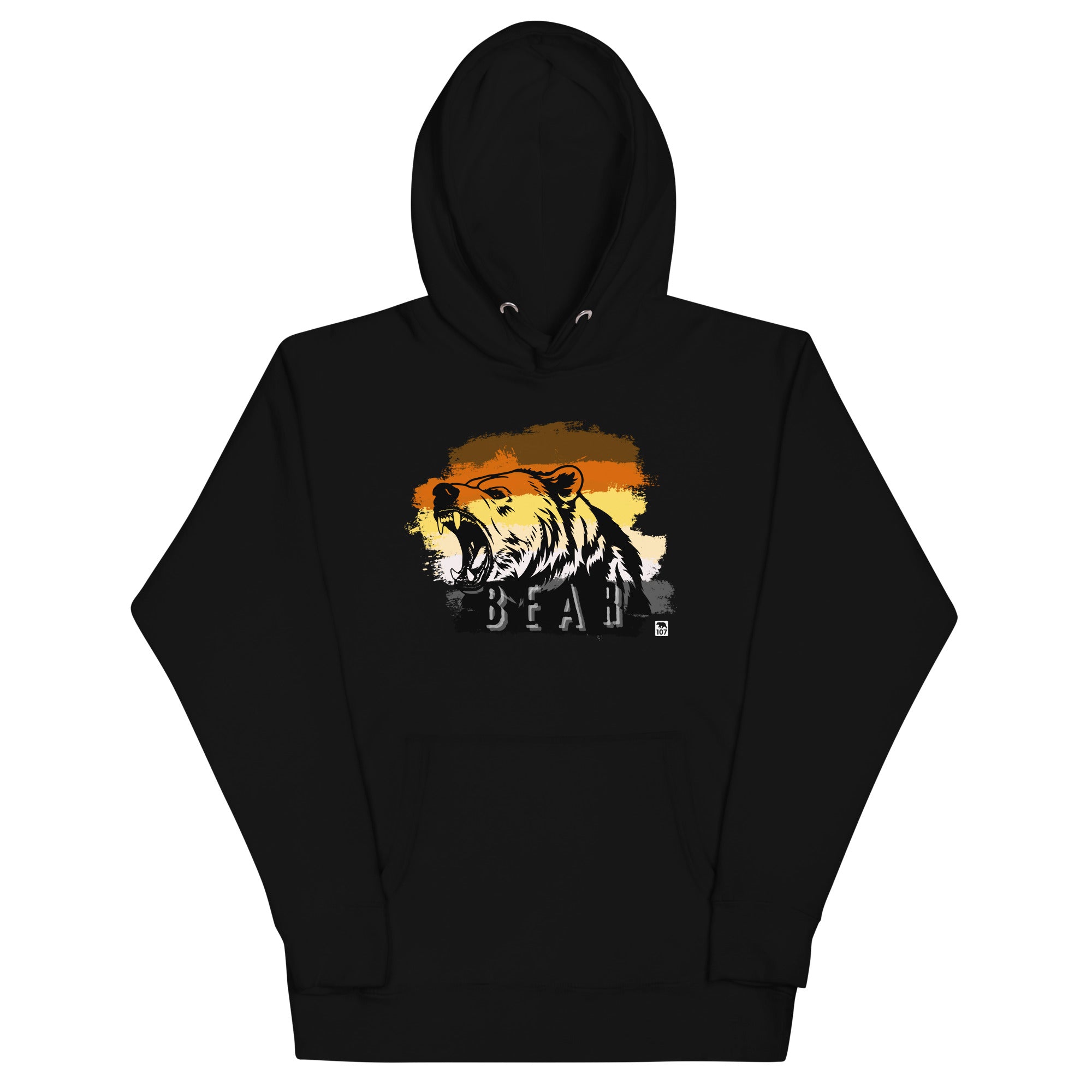 Gay Pride Hungry Bear Hoodie