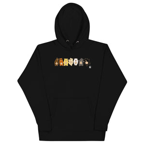 Gay Pride Teddy Bears II Hoodie