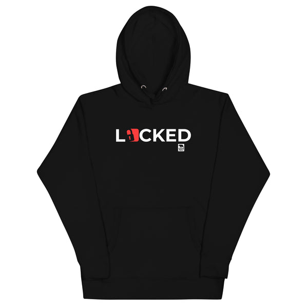 Gay Pride Locked Hoodie