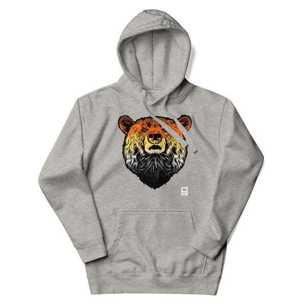 Gay Pride Bear Flag Colours Hoodie