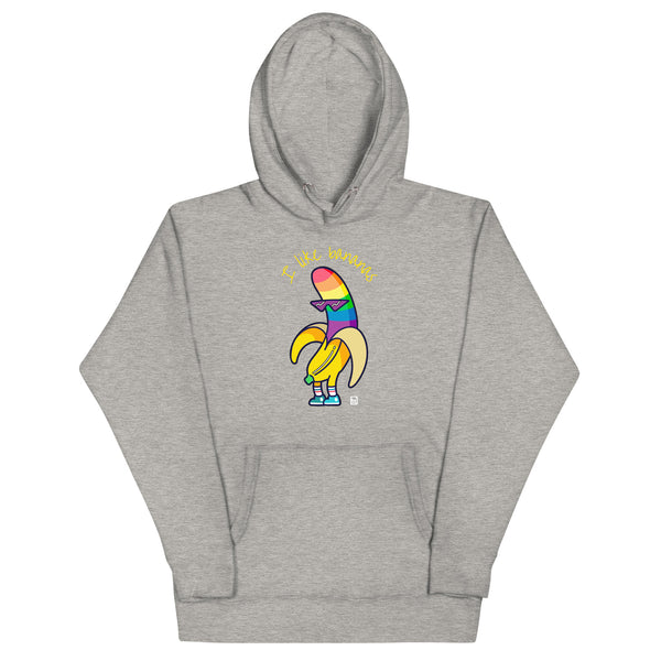 Gay Pride I like bananas Hoodie