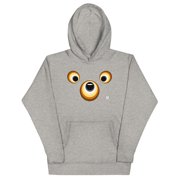 Gay Bear Pride Face Hoodie