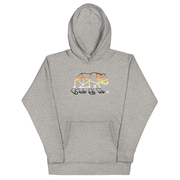 Gay Pride Walking Bear Hoodie