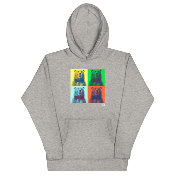 Gay Pride Andy's Style Bear Hoodie