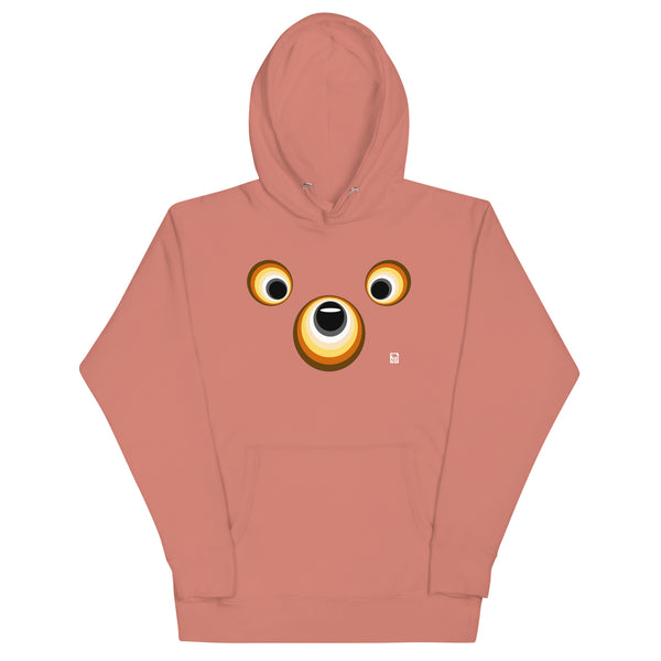 Gay Bear Pride Face Hoodie