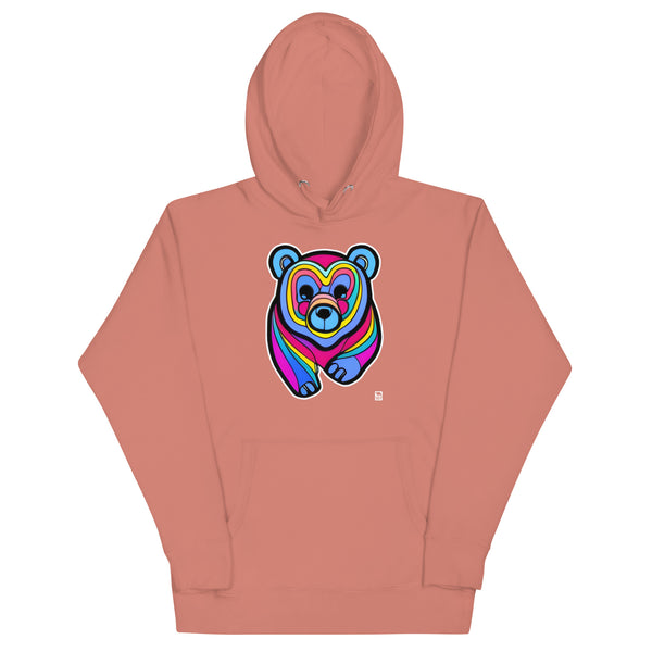 Gay Bear Pride Psychedelic Hoodie