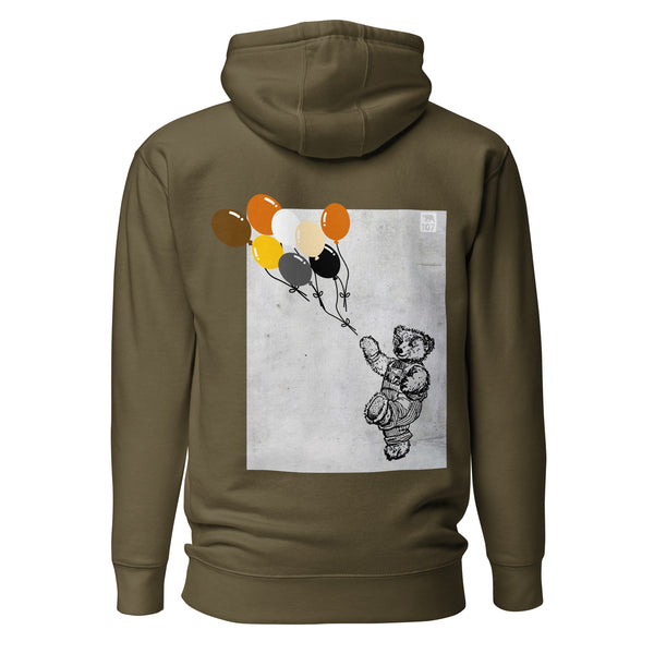 Gay Bear Pride Balloons Hoodie