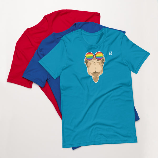 Gay Pride Rainbow Camel t-shirt