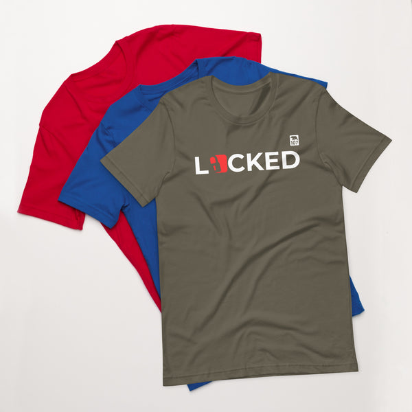 Gay Pride Locked t-shirt