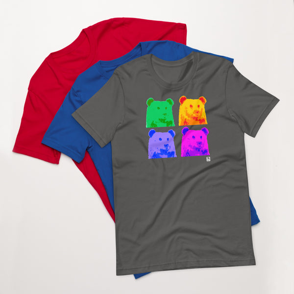 Gay Pride Portrait Bear t-shirt