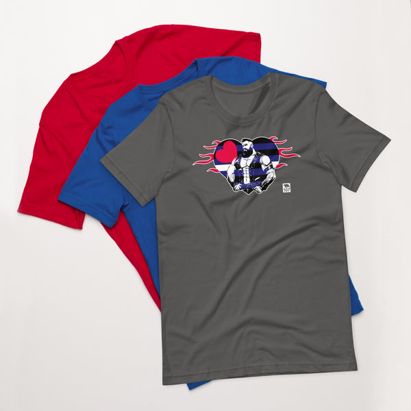 Leather Pride Heart t-shirt