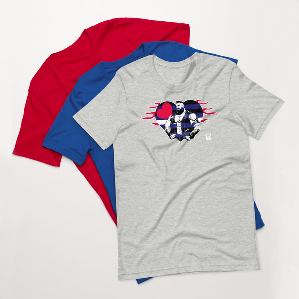 Leather Pride Heart t-shirt
