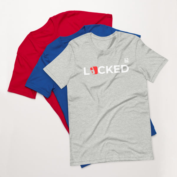 Gay Pride Locked t-shirt