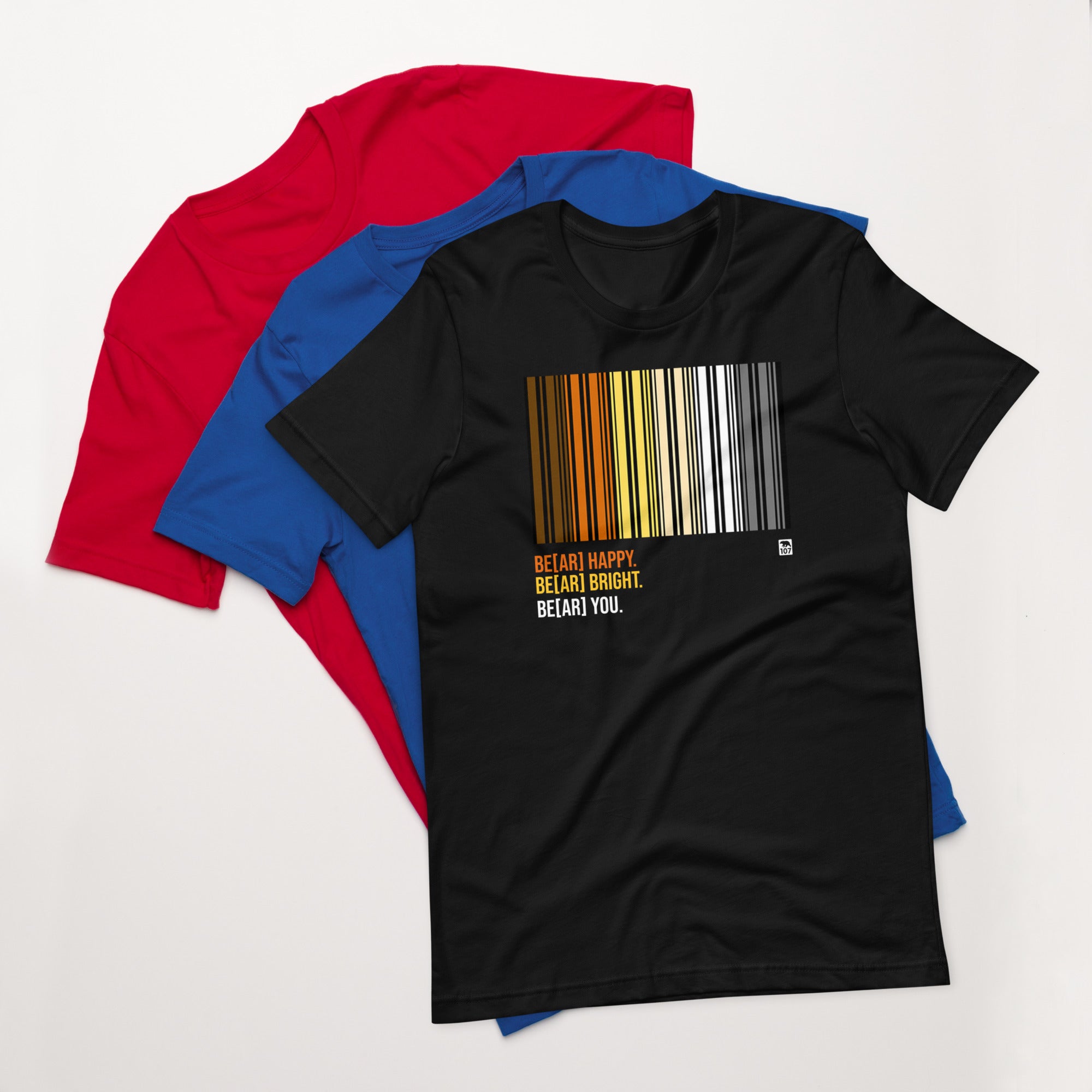 Gay Pride BeAr Happy t-shirt
