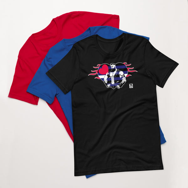 Leather Pride Heart t-shirt