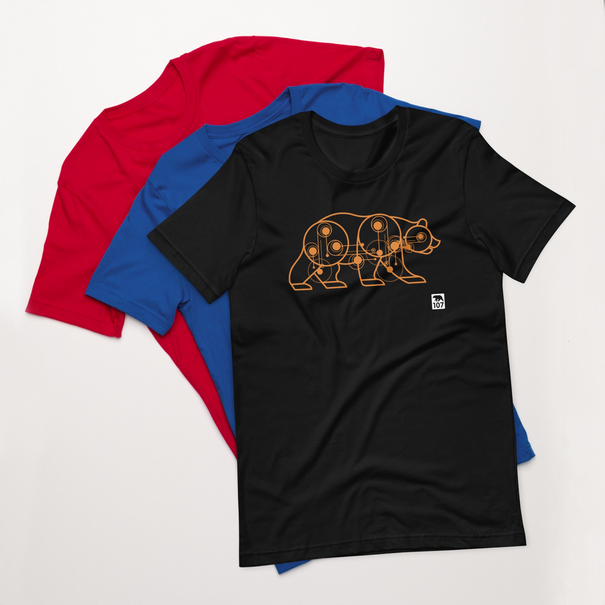 Gay Pride Bear Machine t-shirt